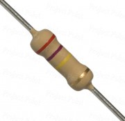 270K Ohm 0.5W Carbon Film Resistor 5% - Medium Quality