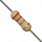 2.2 Ohm 0.5W Carbon Film Resistor 5% - Medium Quality