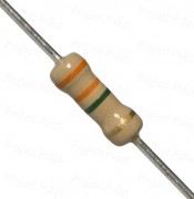 3.3M Ohm 0.5W Carbon Film Resistor 5% - Medium Quality