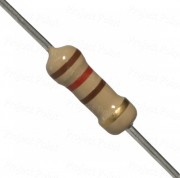 120 Ohm 0.5W Carbon Film Resistor 5% - Medium Quality