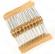 Resistors Pack 12 Values Assorted CFR 5% 0.5W - 120 Pcs (100 To 820 Ohm)