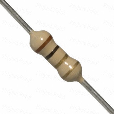 1 Ohm 0.25W Carbon Film Resistor 5% - Philips-Vishay (Min Order Quantity 1pc for this Product)