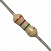 2.7M Ohm 0.25W Carbon Film Resistor 5% - High Quality