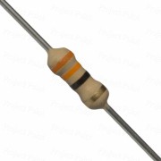 33 Ohm 0.25W Carbon Film Resistor 5% - High Quality