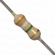 3.9M Ohm 0.25W Carbon Film Resistor 5% - Philips-Vishay