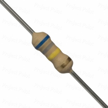 680K Ohm 0.25W Carbon Film Resistor 5% - Medium Quality (Min Order Quantity 1pc for this Product)