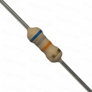 68K Ohm 0.25W Carbon Film Resistor 5% - Medium Quality