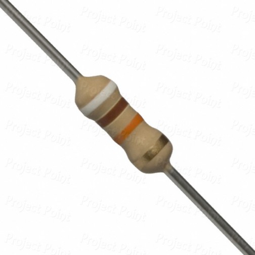 91K Ohm 0.25W Carbon Film Resistor 5% - High Quality (Min Order Quantity 1 pc for this Product)