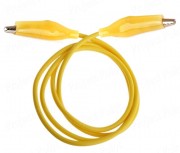 Alligator to Alligator (Crocodile) Jumper Cable - 6A 30cm Yellow