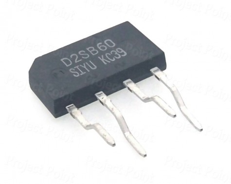 D2SB60 600V 1.5A Bridge Rectifier (Min Order Quantity 1 pc for this Product)