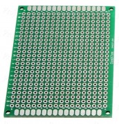 High Quality FR-4 Double Side Dot Matrix PCB - 5x7cm