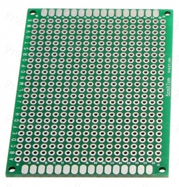 High Quality FR-4 Double Side Dot Matrix PCB - 5x7cm (Min Order Quantity 1 pc for this Product)