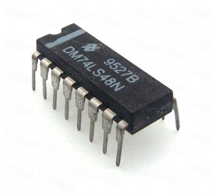 74LS48 - BCD to 7-Segment Decoder-Driver (Min Order Quantity 1 pc for this Product)