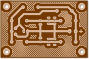 NAND Gate Using Diodes - PCB