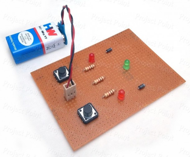 OR Gate Using Diodes on Dot Matrix PCB (Min Order Quantity 1 pc for this Product)