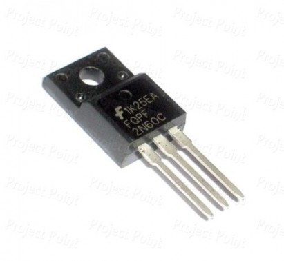 2N60 - Power MOSFET Transistor (Min Order Quantity 1 pc for this Product)