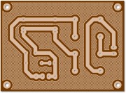 5A Full Wave Bridge Rectifier Power Supply PCB