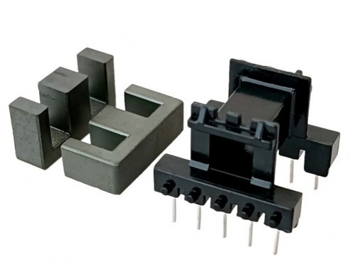 EE25 (E-25) Ferrite Transformer Core with Bobbin (Min Order Quantity 1 pc for this Product)