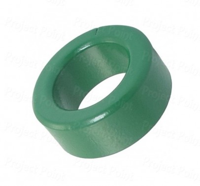 31mm Ferrite Ring Toroid Core - Green (Min Order Quantity 1 pc for this Product)