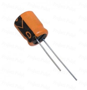 220uF 35V Electrolytic Capacitor - Keltron (Min Order Quantity 1pc for this Product)