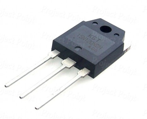 15N120 - 15A 1200V IGBT Transistor - KGT (Min Order Quantity 1 pc for this Product)