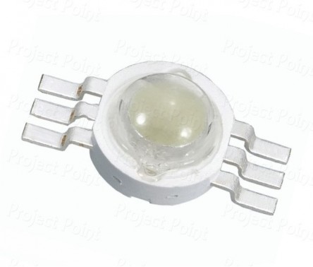 3W 6-Pin High Power GRB SMD Chip LED (Min Order Quantity 1 pc for this Product)