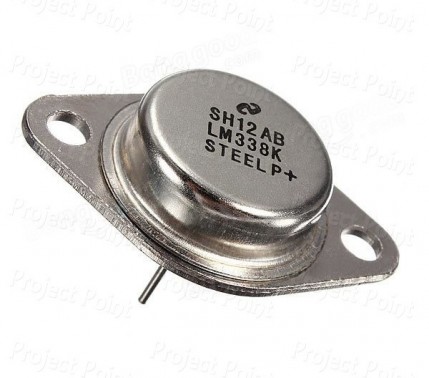 LM338K - LM338 5A Adjustable Voltage Regulator (Min Order Quantity 1pc for this Product)