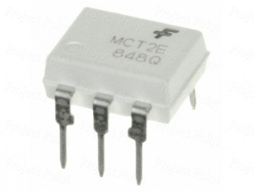 MCT2E - Phototransistor Optocoupler (Min Order Quantity 1 pc for this Product)