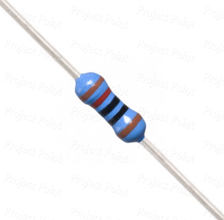 120 Ohm 0.25W Metal Film Resistor 1% - Low Quality (Min Order Quantity 1 pc for this Product)