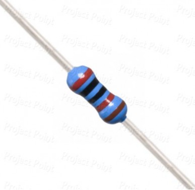 20K Ohm 0.25W Metal Film Resistor 1% - High Quality (Min Order Quantity 1 pc for this Product)