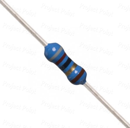 82 Ohm 0.25W Metal Film Resistor 1% - High Quality (Min Order Quantity 1 pc for this Product)