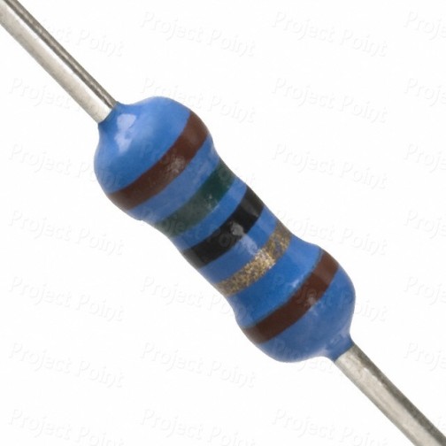 15 Ohm 0.25W Metal Film Resistor 1% - High Quality (Min Order Quantity 1 pc for this Product)