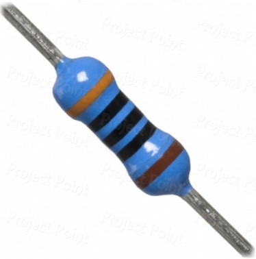 300 Ohm 0.25W Metal Film Resistor 1% - High Quality (Min Order Quantity 1pc for this Product)