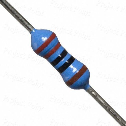 220 Ohm 0.25W Metal Film Resistor 1% - High Quality (Min Order Quantity 1 pc for this Product)