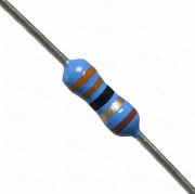 33 Ohm 0.25W Metal Film Resistor 1% - Low Quality