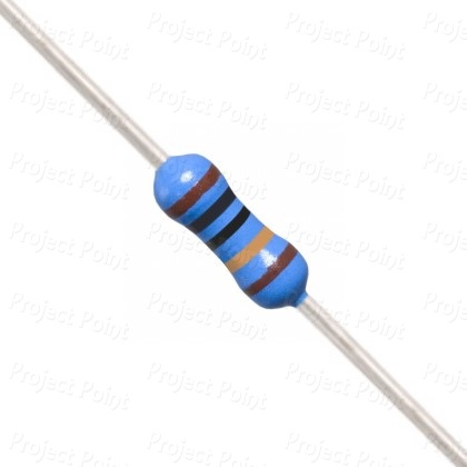 100K Ohm 0.25W Metal Film Resistor 1% - High Quality (Min Order Quantity 1 pc for this Product)