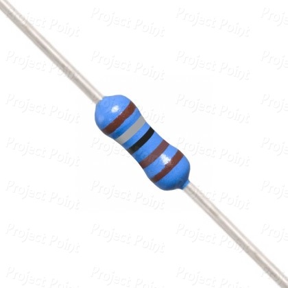 1.8K Ohm 0.25W Metal Film Resistor 1% - Low Quality (Min Order Quantity 1 pc for this Product)