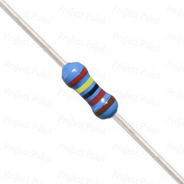 24K Ohm 0.25W Metal Film Resistor 1% - Low Quality (Min Order Quantity 1 pc for this Product)