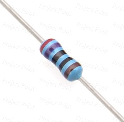 270 Ohm 0.25W Metal Film Resistor 1% - High Quality (Min Order Quantity 1 pc for this Product)