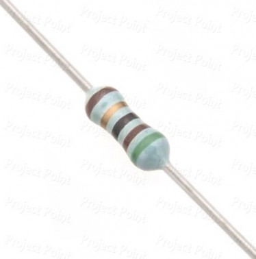 51 Ohm 0.25W Metal Film Resistor 1% - Low Quality (Min Order Quantity 1pc for this Product)