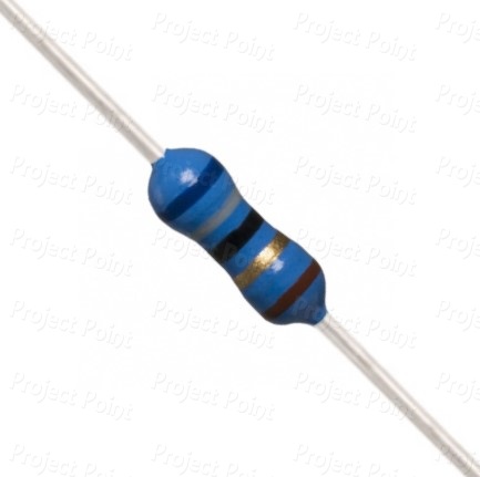 68 Ohm 0.25W Metal Film Resistor 1% - High Quality (Min Order Quantity 1 pc for this Product)