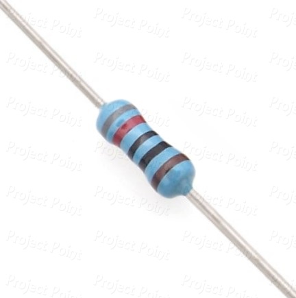 820 Ohm 0.25W Metal Film Resistor 1% - High Quality (Min Order Quantity 1 pc for this Product)