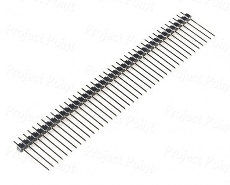 40-Pin 20mm Straight Male Header Single Row - Best Quality (Min Order Quantity 1 pc for this Product)