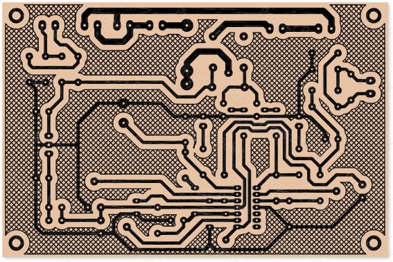 Over Load and Short Circuit Protection PCB with Toner Transfer (Min Order Quantity 1pc for this Product)