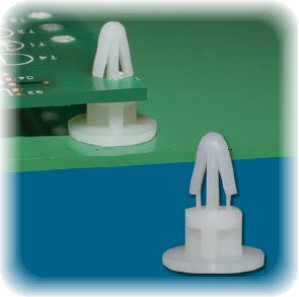 6mm Plastic PCB Spacer Support - Snap Fit (Min Order Quantity 1 pc for this Product)