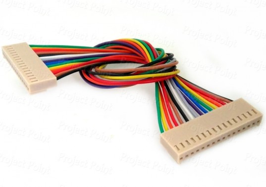 16-Pin Relimate Cable Female to Female - High Quality 1300mA 30cm (Min Order Quantity 1pc for this Product)