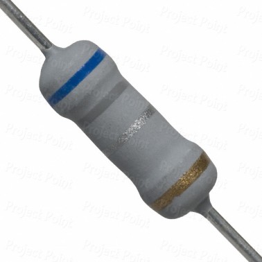 0.68 Ohm 1W Flameproof Metal Oxide Resistor - High Quality (Min Order Quantity 1 pc for this Product)