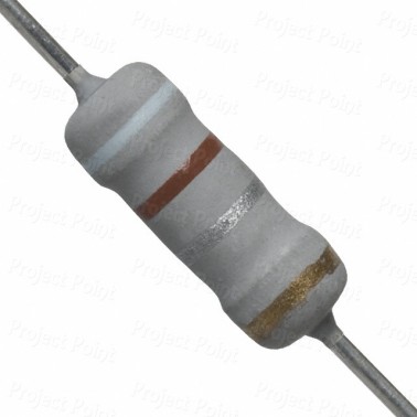 0.91 Ohm 1W Flameproof Metal Oxide Resistor - High Quality (Min Order Quantity 1 pc for this Product)