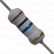 10M Ohm 1W Flameproof Metal Oxide Resistor - Medium Quality