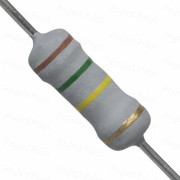 150K Ohm 1W Flameproof Metal Oxide Resistor - Medium Quality